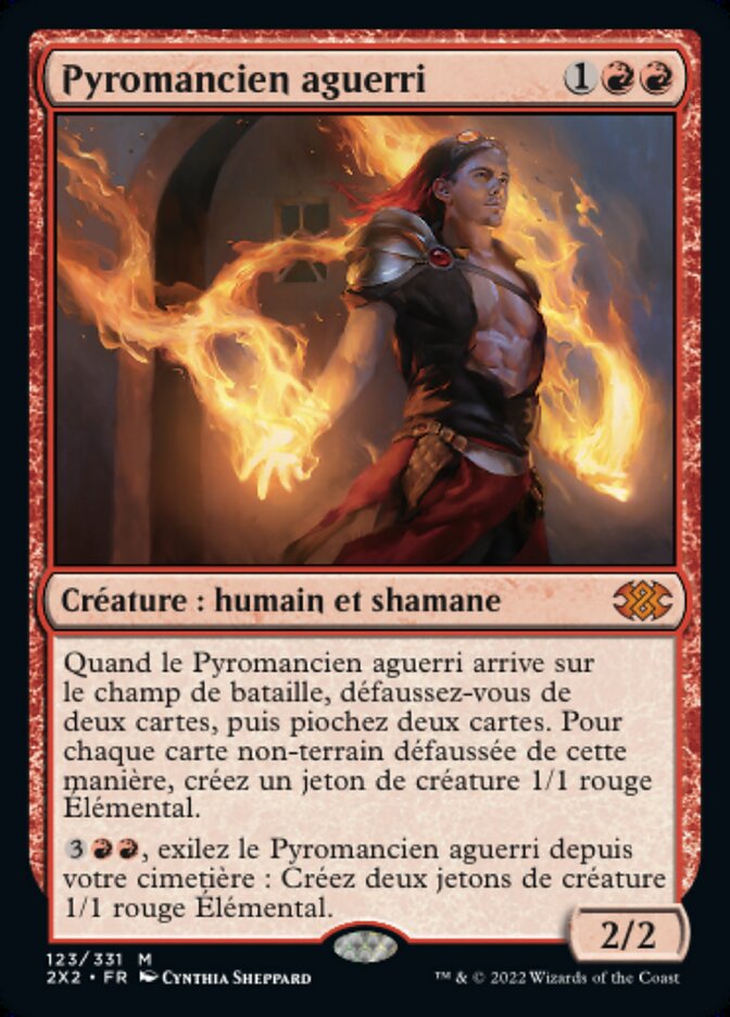 Seasoned Pyromancer (Double Masters 2022 #123)