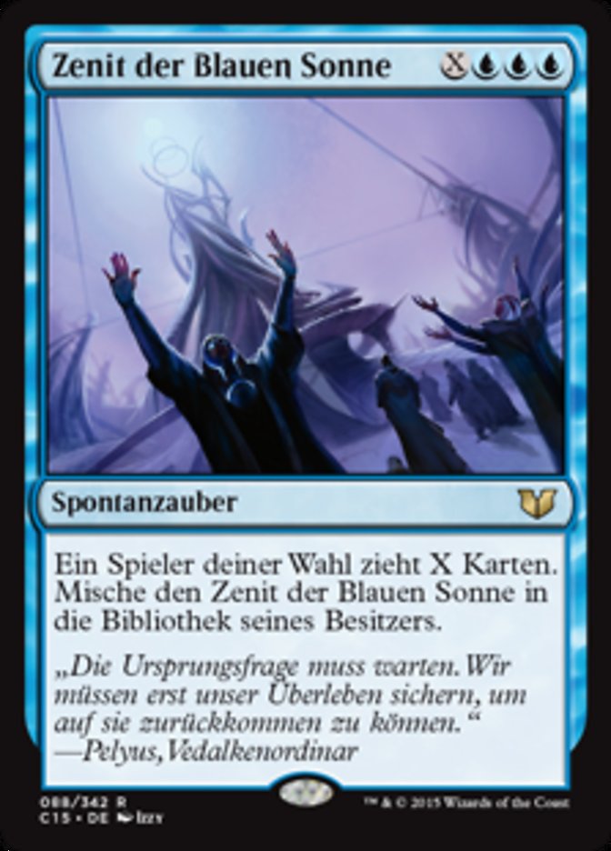 Blue Sun's Zenith (Commander 2015 #88)