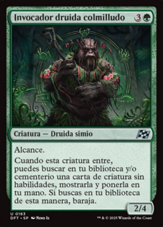 Invocador druida colmilludo