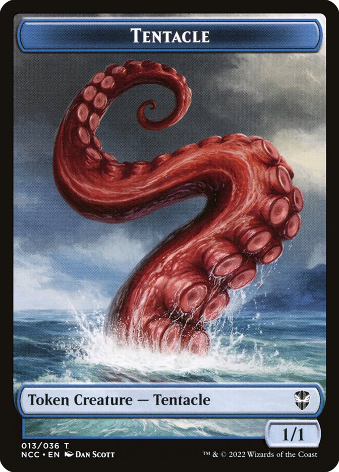 Tentacle (New Capenna Commander Tokens #13)
