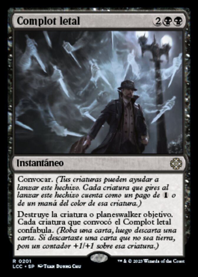Lethal Scheme (The Lost Caverns of Ixalan Commander #201)