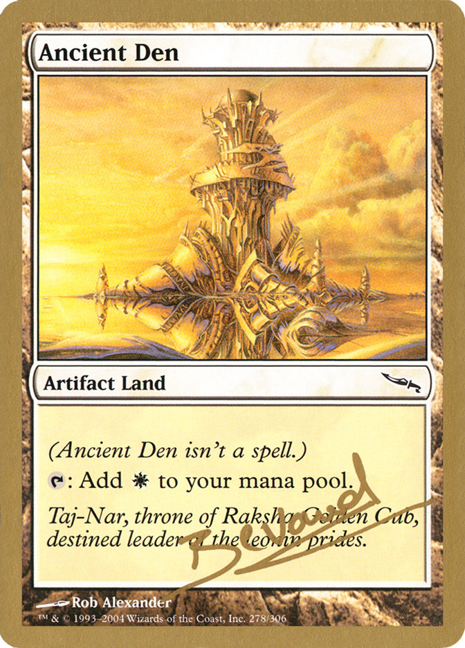 Ancient Den (World Championship Decks 2004 #mb278)