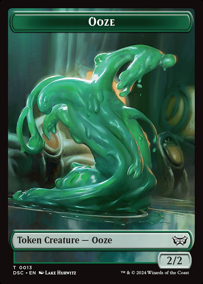 Ooze (Duskmourn Commander Tokens #13)