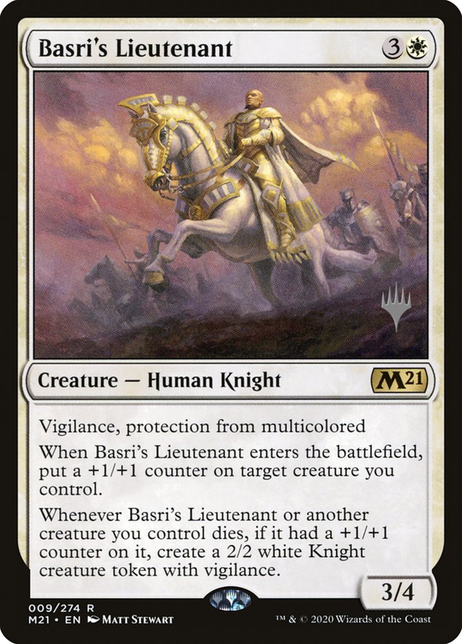 Basri's Lieutenant (Core Set 2021 Promos #9p)
