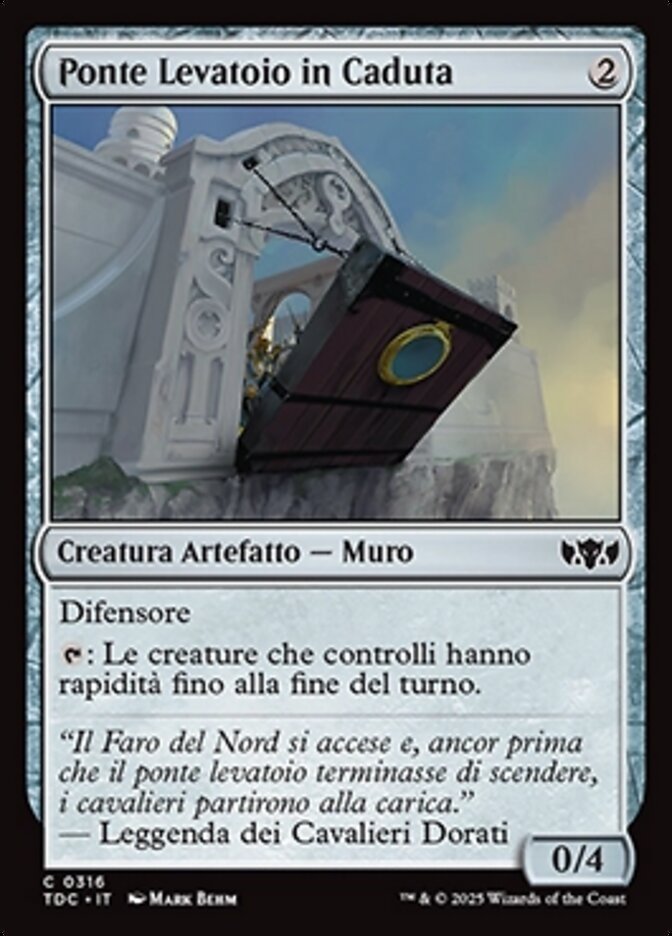Ponte Levatoio in Caduta