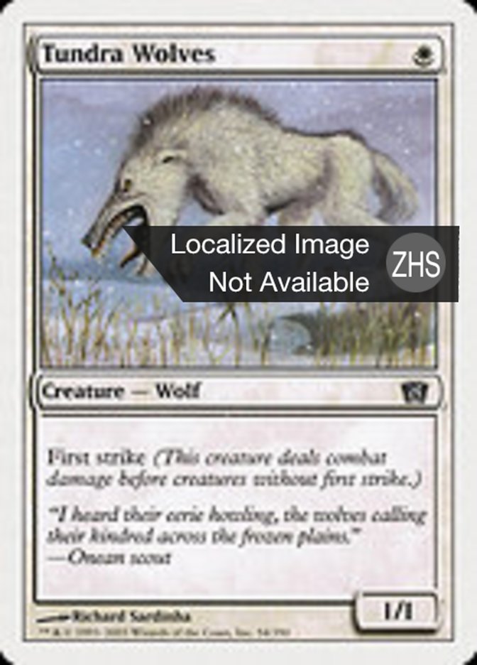 Tundra Wolves (Eighth Edition #54)