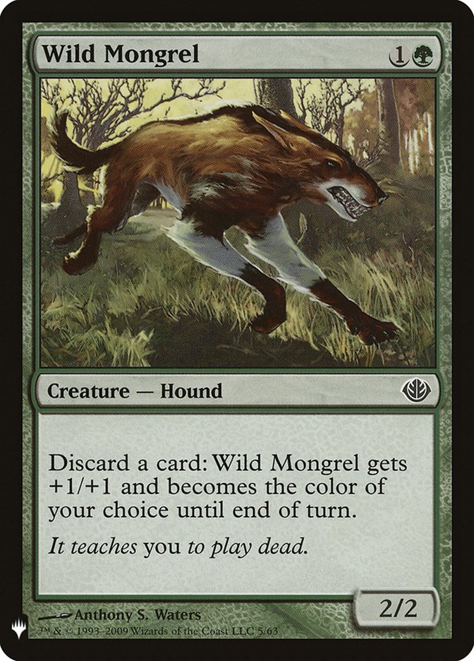 Wild Mongrel (The List #DDD-5)