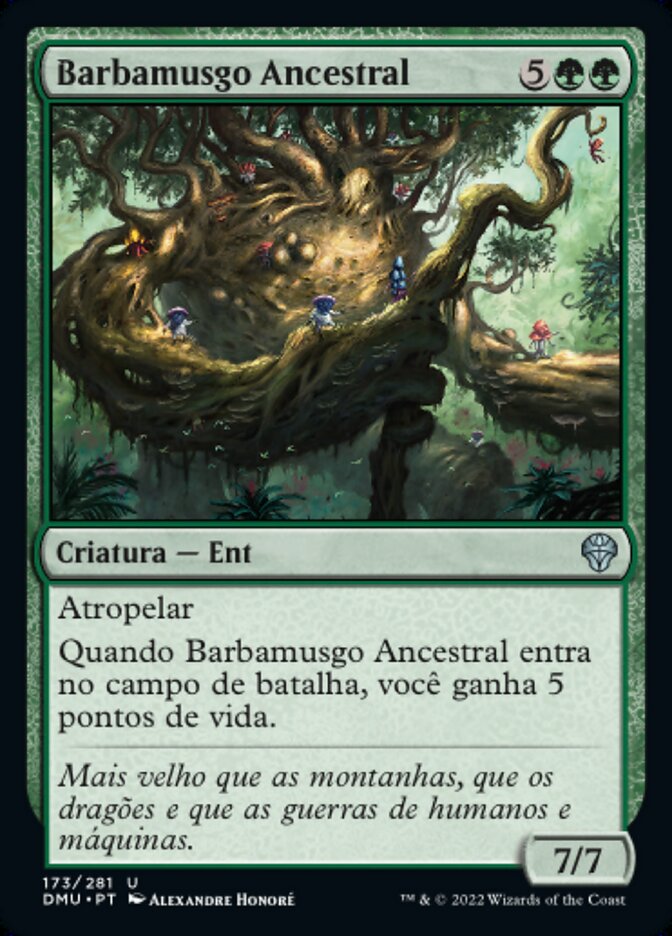 Mossbeard Ancient (Dominaria United #173)