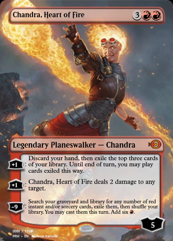 Chandra, Heart of Fire (Magic Online Promos #85938)