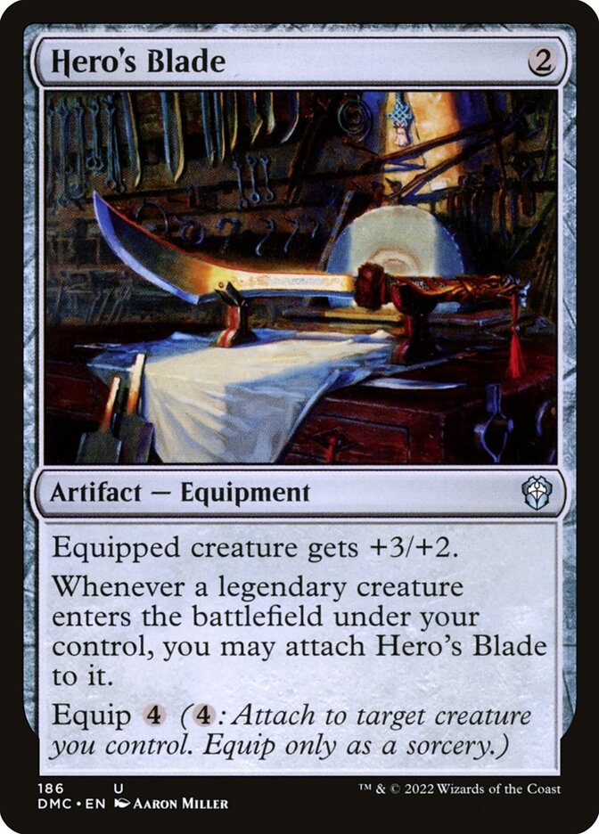 Hero's Blade (Dominaria United Commander #186)