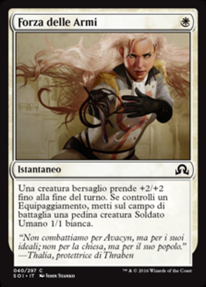 Strength of Arms (Shadows over Innistrad #40)