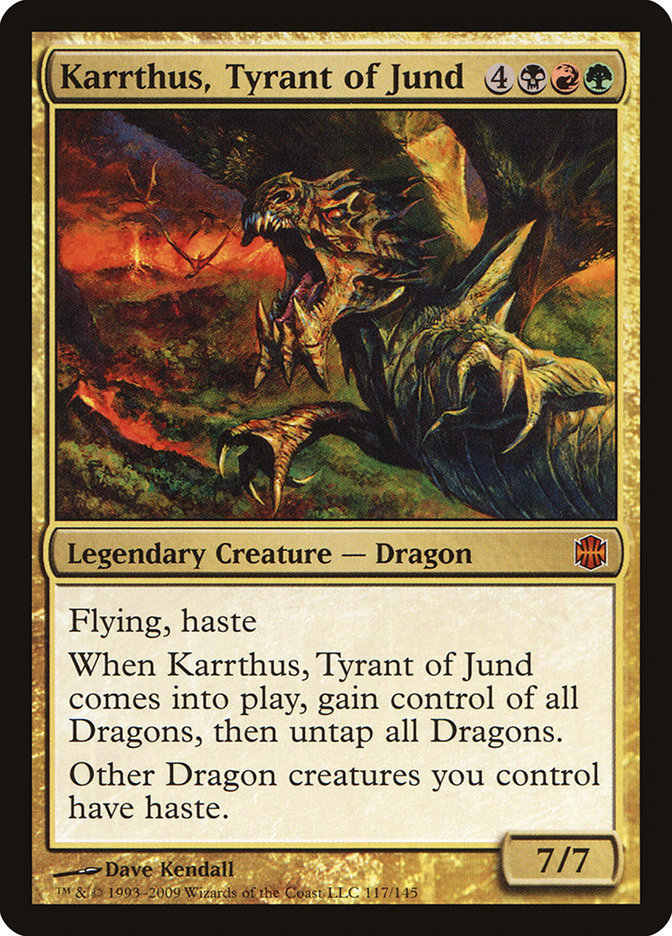 Karrthus, Tyrant of Jund (Alara Reborn #117)