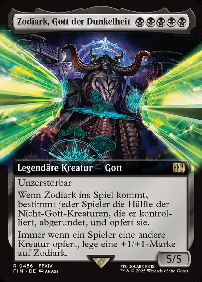 Zodiark, Gott der Dunkelheit