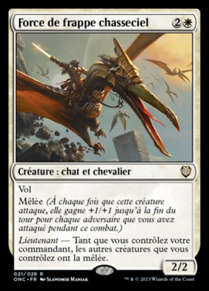 Skyhunter Strike Force (Phyrexia: All Will Be One Commander #21)