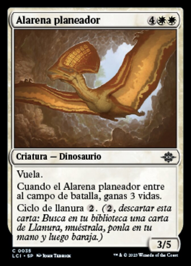 Alarena planeador