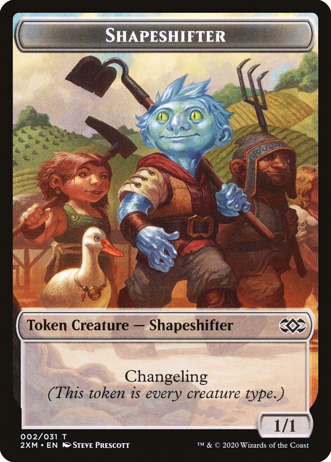 Shapeshifter (Double Masters Tokens #2)