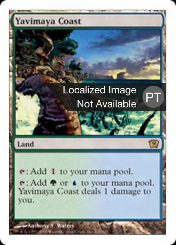 Yavimaya Coast (Ninth Edition #330)