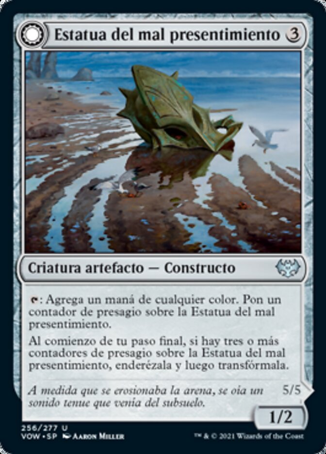 Estatua del mal presentimiento