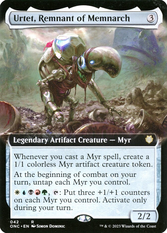 Urtet, Remnant of Memnarch (Phyrexia: All Will Be One Commander #42)