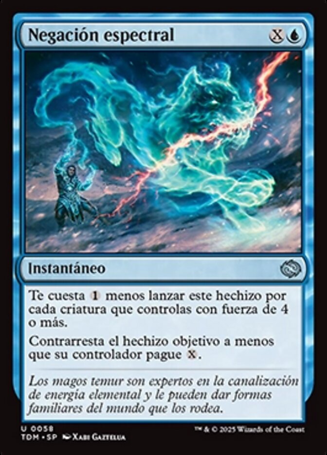 Negación espectral