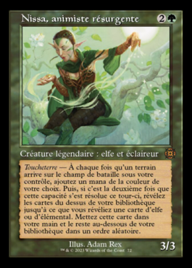 Nissa, animiste résurgente