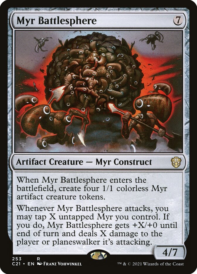 Myr Battlesphere (Commander 2021 #253)