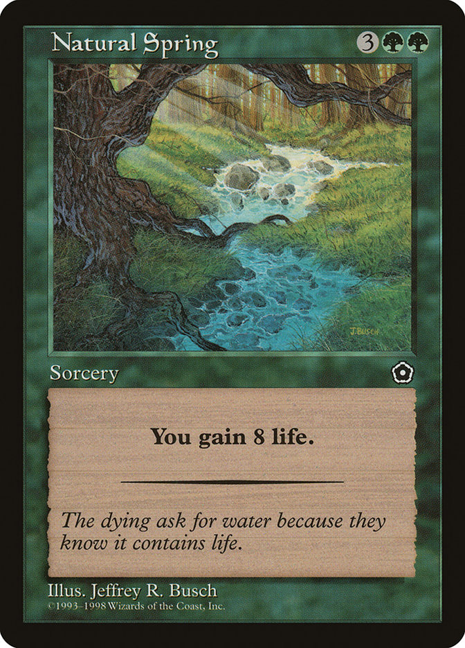 Natural Spring (Portal Second Age #134)