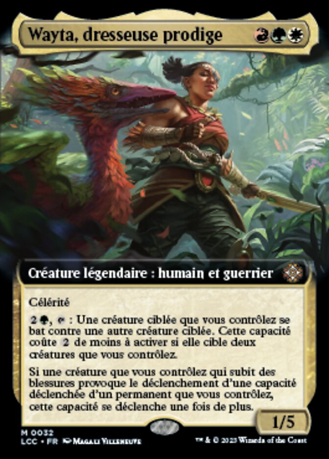 Wayta, Trainer Prodigy (The Lost Caverns of Ixalan Commander #32)