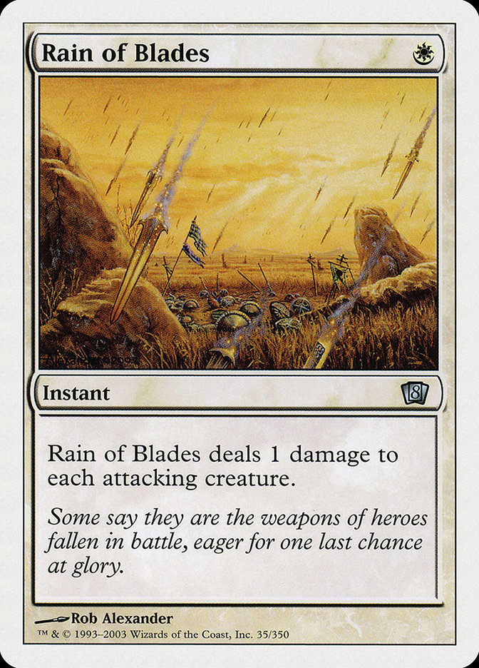 Rain of Blades (Eighth Edition #35)