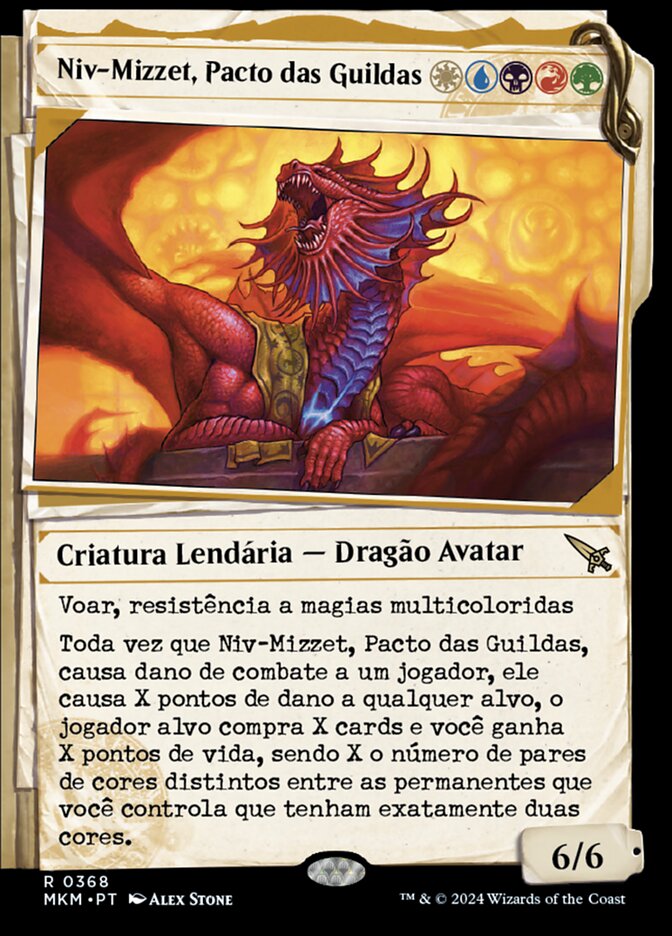 Niv-Mizzet, Pacto das Guildas