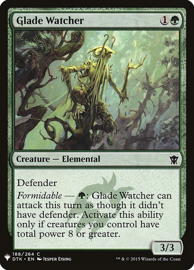 Glade Watcher (The List #DTK-188)