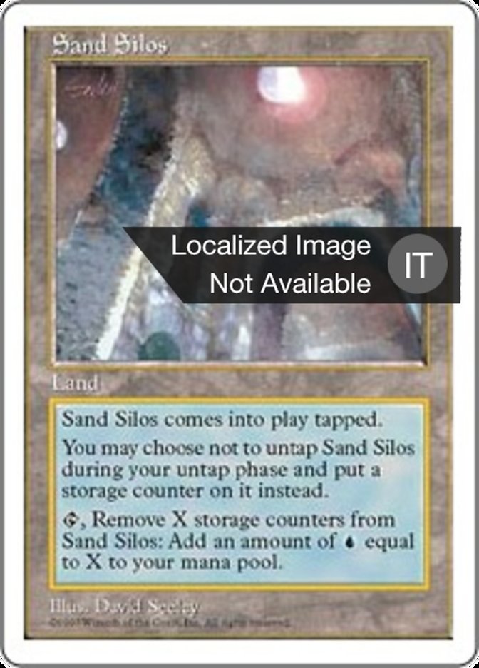 Sand Silos (Fifth Edition #423)