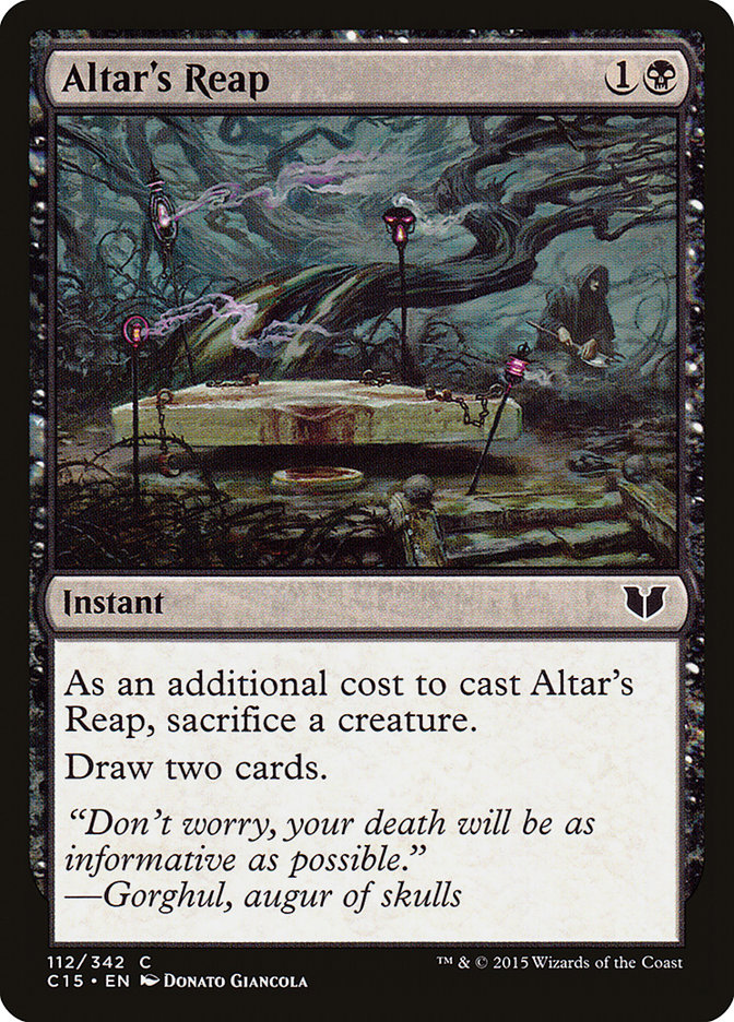 Altar's Reap (Commander 2015 #112)