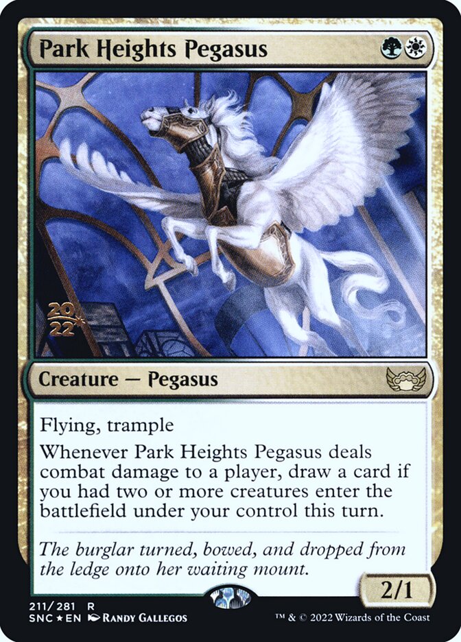 Park Heights Pegasus (Streets of New Capenna Promos #211s)