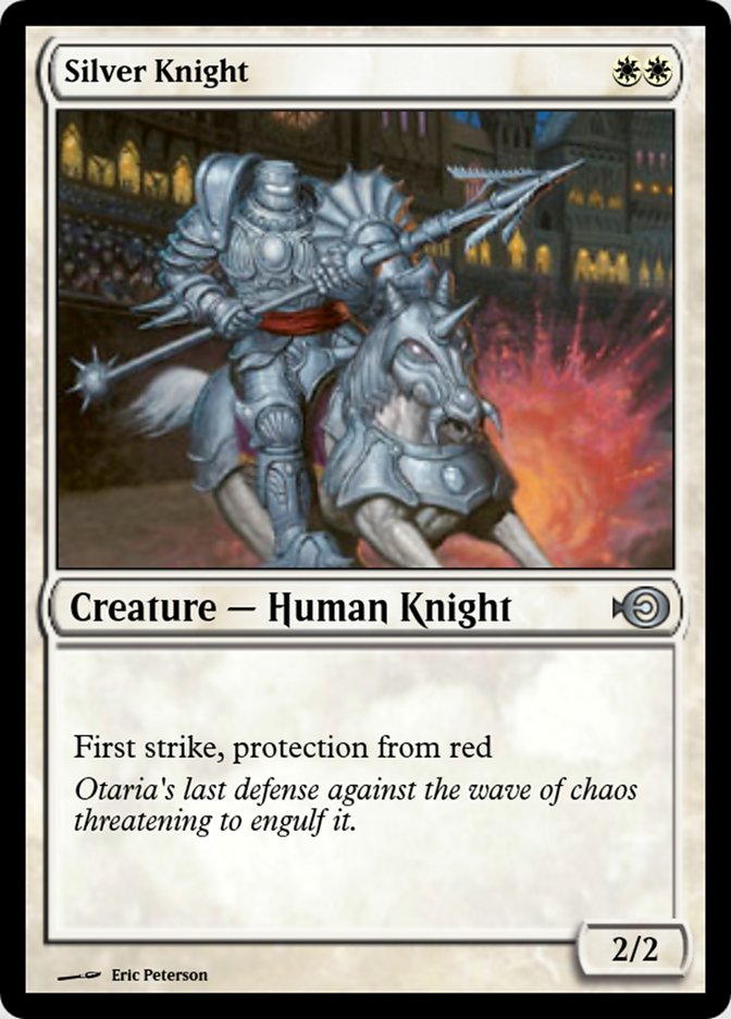 Silver Knight (Magic Online Promos #31479)