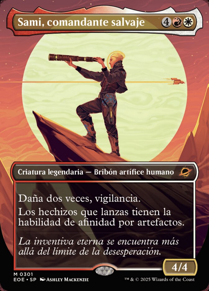 Sami, comandante salvaje