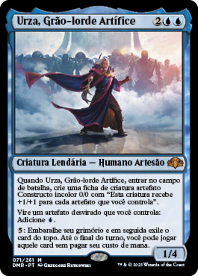 Urza, Lord High Artificer (Dominaria Remastered #71)