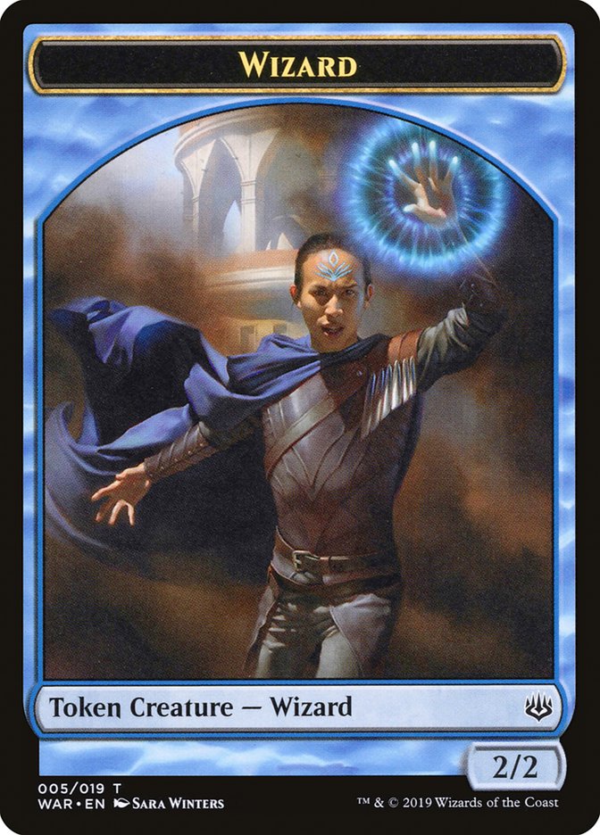 Wizard (War of the Spark Tokens #5)