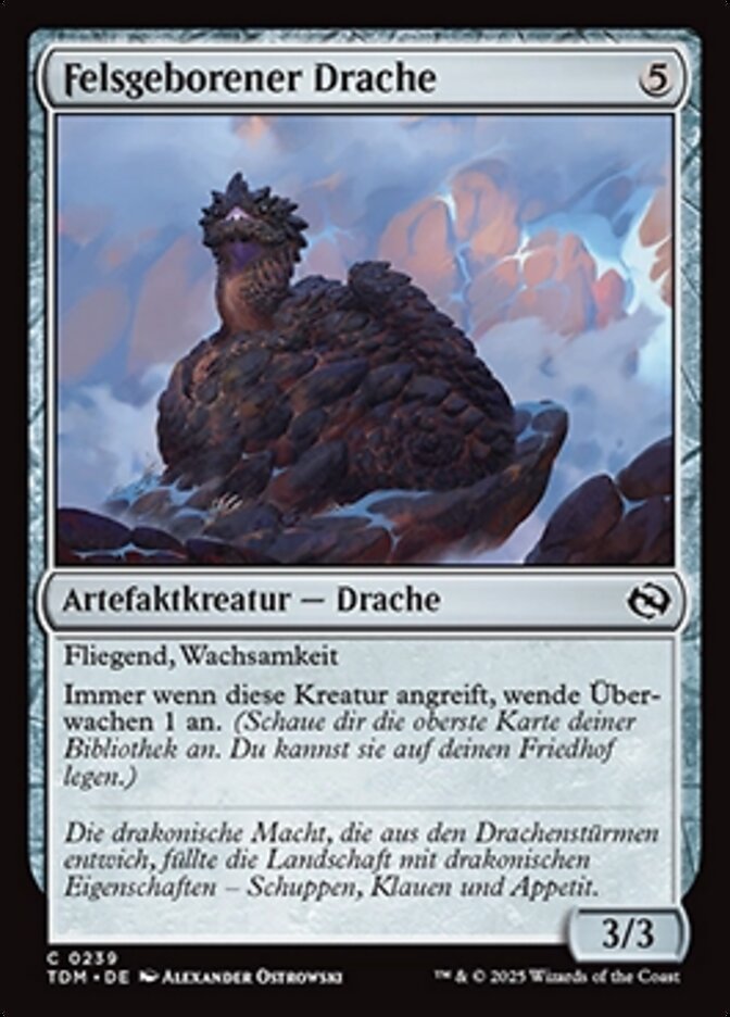 Felsgeborener Drache