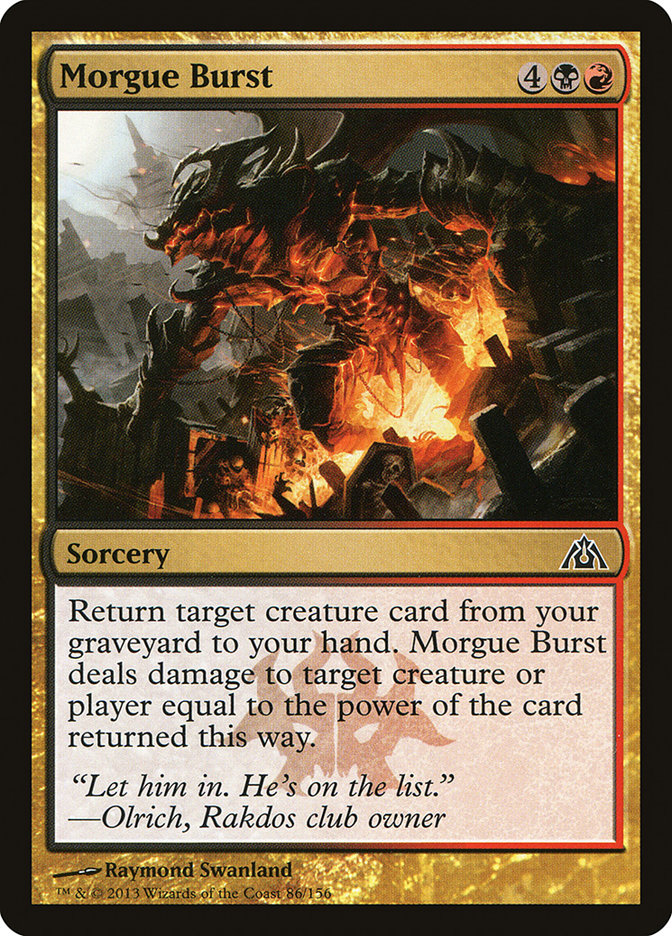 Morgue Burst (Dragon's Maze #86)