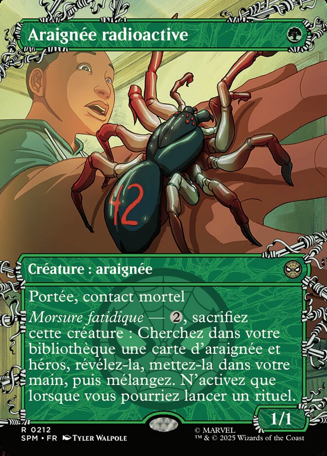 Araignée radioactive