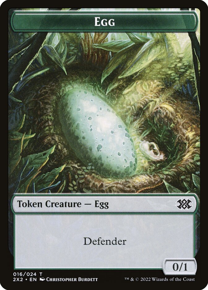 Egg (Double Masters 2022 Tokens #16)