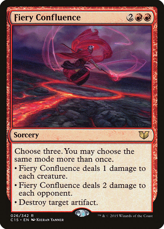 Fiery Confluence (Commander 2015 #26)
