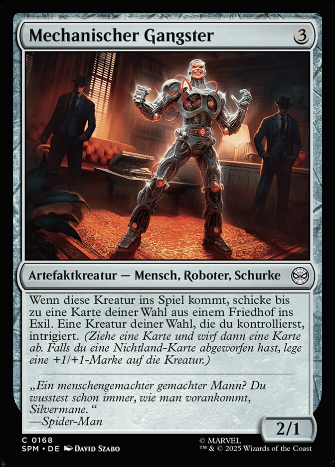 Mechanischer Gangster