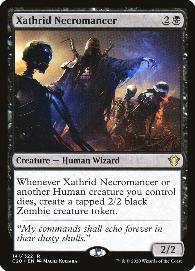 Xathrid Necromancer (Commander 2020 #141)