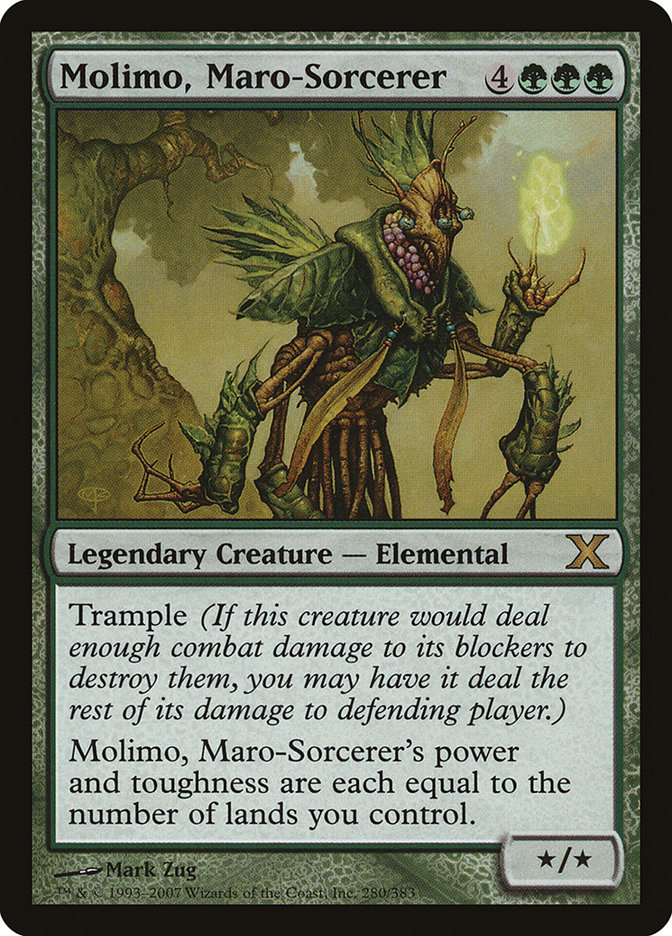 Molimo, Maro-Sorcerer (Tenth Edition #280)