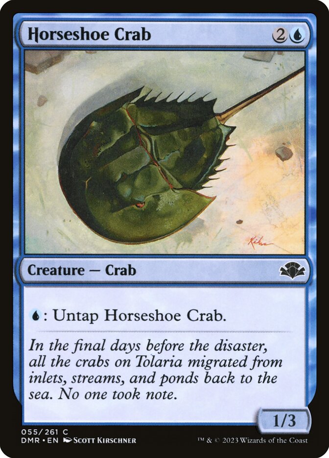 Horseshoe Crab (Dominaria Remastered #55)