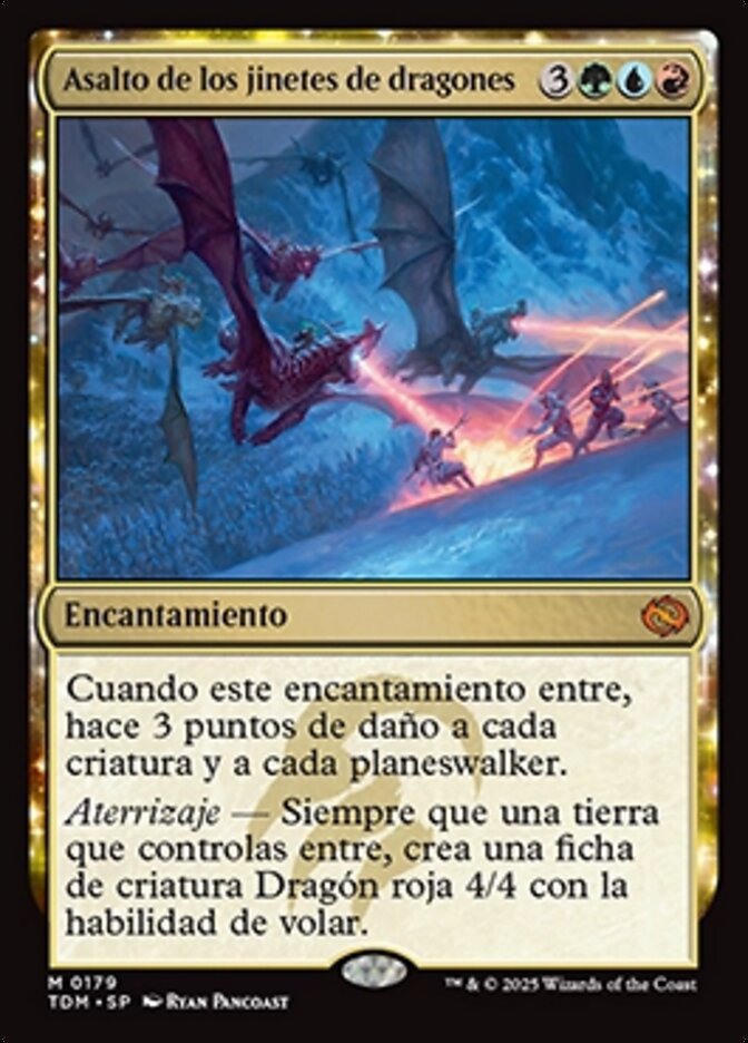 Asalto de los jinetes de dragones