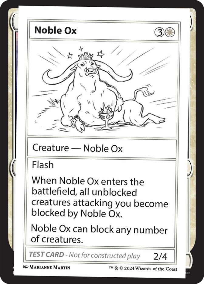 Noble Ox (Mystery Booster 2 #285)