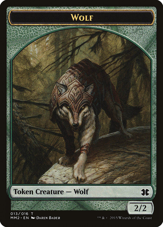 Wolf (Modern Masters 2015 Tokens #13)